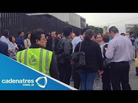 Sismo de 6.6 grados sacude la Ciudad de México / Earthquake 6.6 degrees shakes Mexico City