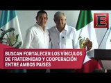 López Obrador y Jimmy Morales ofrecen mensaje por su encuentro en Chiapas