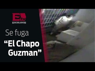 Así se escapó Joaquín "El Chapo" Guzmán / Titulares de la tarde
