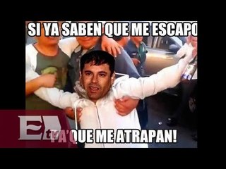 Viralizan en redes memes sobre fuga de "El Chapo" / Titulares de la tarde
