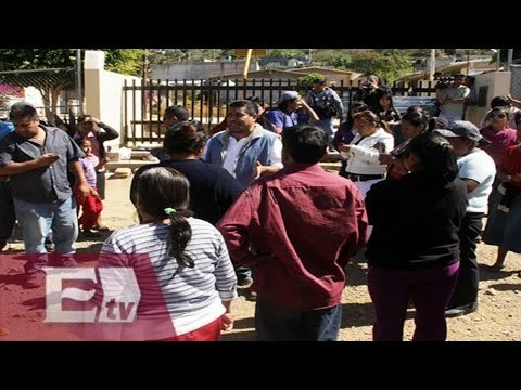 Oaxaca: Protesta de maestros de la sección 22 de la CNTE / Titulares de la Noche