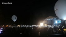Thousands of lanterns flood Hungarian skies to honour missing children