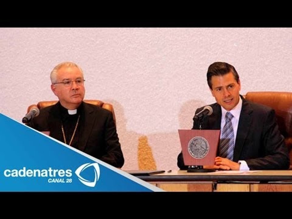 Enrique Peña Nieto responde a Episcopado sobre reformas estructurales