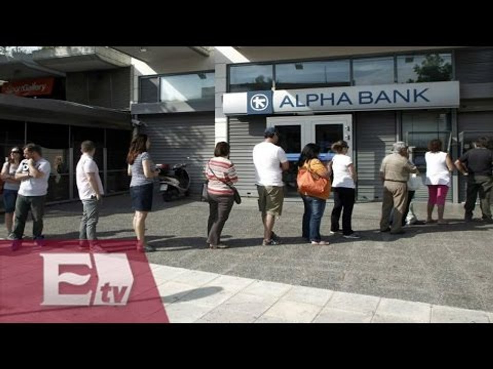 Bancos en Grecia vuelven a sus actividades / Titulares de la tarde