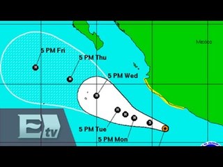 Se intensifica en el Pacífico la tormenta tropical Dolores / Vianey Esquinca