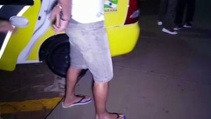 Homem é detido acusado de dar soco em menino de oito anos