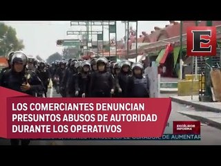 Despliegan operativo de seguridad tras enfrentamientos en Tepito