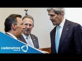 Inicia John Kerry gira de trabajo en México /John Kerry starts working tour in Mexico