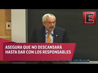 Graue asegura que pedirán justicia plena para los universitarios agredidos