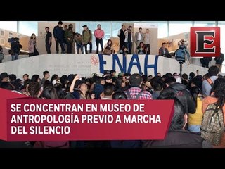 Download Video: Estudiantes de la UNAM protestan en Museo de Antropología