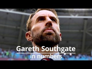 Gareth Southgate In Numbers