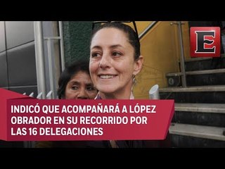 Sheinbaum realizará gira de agradecimiento en octubre