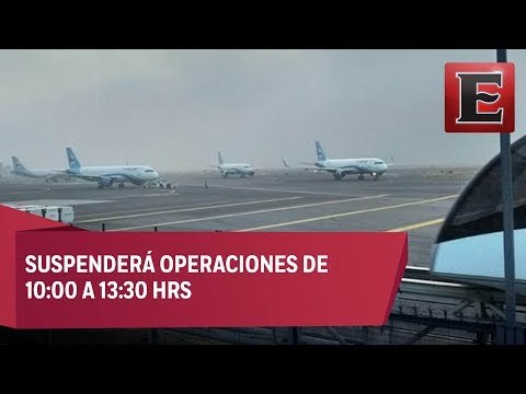 AICM suspenderá operaciones este domingo 16 de septiembre