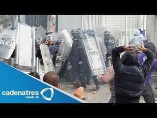 Héctor Serrano: las agresiones a los policías en San Bartolo Ameyalco no quedarán impunes
