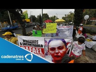 Familiares de desaparecidos del bar Heaven peregrinan a la Basílica