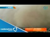 ¡¡IMPRESIONANTE!! Tormenta de arena deja 4 personas muertas en Irán