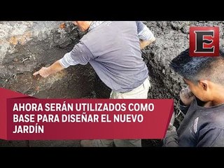 Descubren dos pozos en el camellón de avenida San Jerónimo