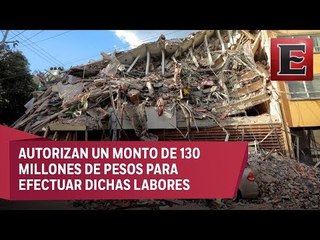 CDMX ha retirado 501 mil toneladas de cascajo de demoliciones por el S19