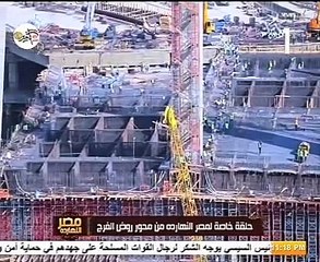 المهندسة هبة أبو العلا : محور روض الفرج استهلك مليون متر خرسانة فى المرحلة الثانية