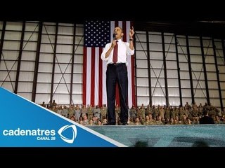 Obama realiza visita sorpresa a tropas norteamericanas en Afganistán