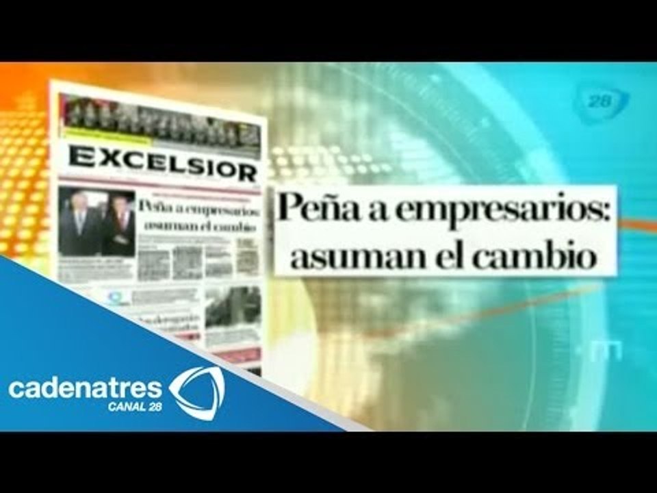 Así amanecieron hoy los periódicos más importantes de México