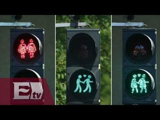 Instalan semáforos antihomofóbicos en Alemania  / Titulares de la Noche