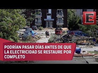 Tornado deja sin electricidad a miles de personas en Ottawa