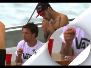 One Direction captados fumando marihuana (Imágenes)