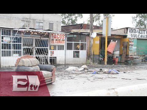 Toman precauciones por lluvias en Chalco / Titulares de la noche