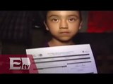 Niña de la calle con excelencia académica agradece apoyo  / Vianey Esquinca