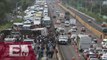 Al menos 23 heridos por choque  de autobús en la autopista México-Puebla / Titulares de la tarde