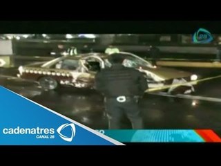 ¡¡IMPRESIONANTE!! Muere taxista en accidente automovilístico en calles capitalinas