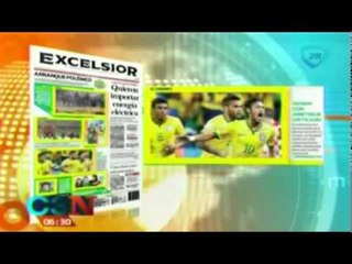 Mundial 2014 en Brasil se roba las miradas de los periodicos más importantes de México
