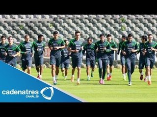 Selección Mexicana se prepara para enfrentar a Camerún
