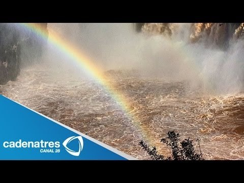 Cataratas de Iguazú, Argentina, registran crecida histórica / Cataratas de Iguazú