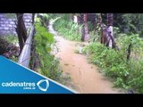 Se desborda río de Tehuantepec en Oaxaca / River overflows in Tehuantepec, Oaxaca