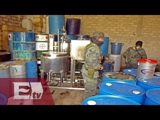 Video herunterladen: Desmantelan laboratorio de drogas en Jalisco / Vianey Esquinca