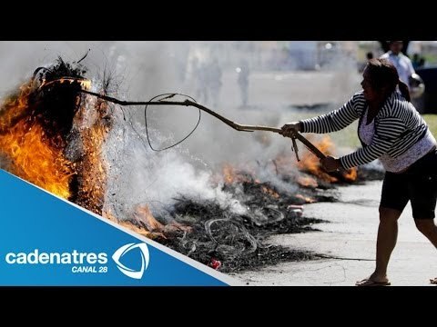 Protestas en Recife, Brasil, deja 3 heridos / Protests in Recife, Brazil leaves three injured