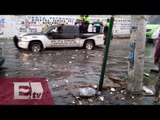 Intensas precipitaciones ocasionaron severas inundaciones en Naucalpan