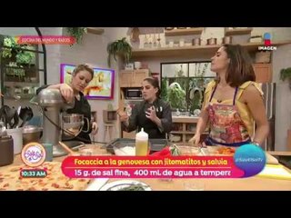 ¡El mejor acompañante para tus comidas: Focaccia!