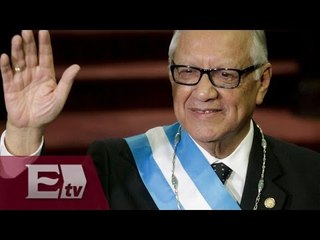 Alejandro Maldonado, nuevo presidente 'interino' en Guatemala / Titulares de la tarde