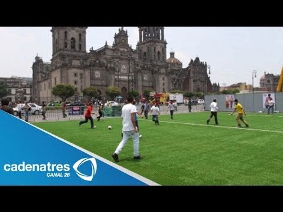 Capitalinos listos para ver el debut de la selección mexicana en el mundial 2014