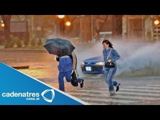 Autoridades reportan fuertes lluvias para gran parte del país / Huracanes 2014