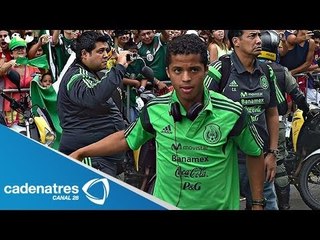 México arriba a Fortaleza para su encuentro con Brasil en el mundial 2014