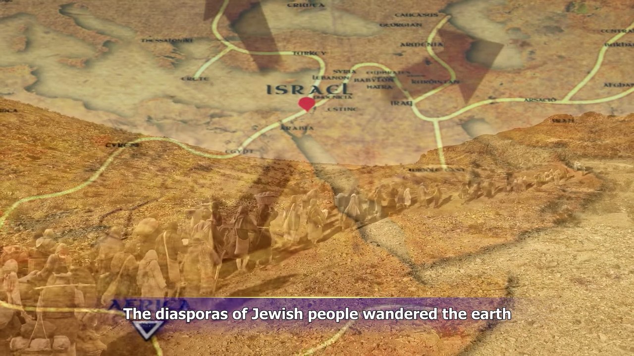 Clip - The Jews Going Into Exile Abroad and the Gospel of the Heavenly Kingdom Being Disseminated