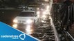 Fuertes lluvias dejan a automovilistas varados en Periférico / Rains in Periferico