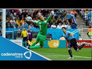 Uruguay elimina a Inglaterra (GOLES) / MUNDIAL 2014