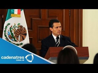 Enrique Peña Nieto reafirma su compromiso con México