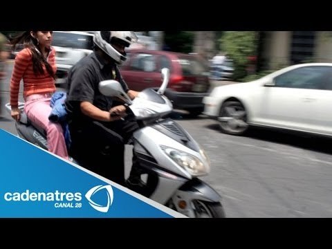 Aumenta el robo de motocicletas en el Distrito Federal