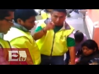 Inspectores de Toluca se apropian de mercancía de vendedora ambulante/ Comunidad